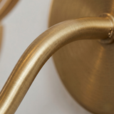 Bamboo Brass Wall Light view 4