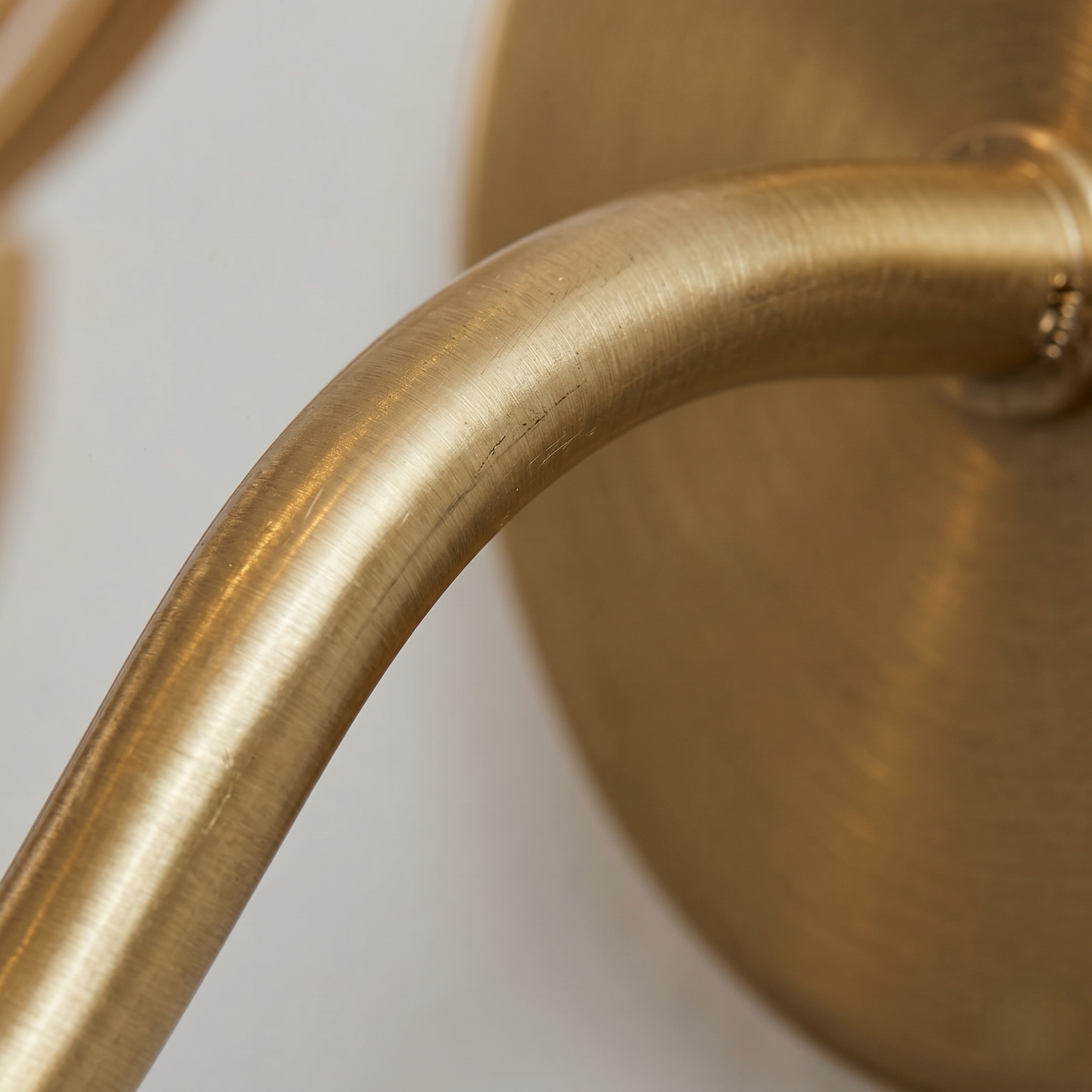 Bamboo Brass Wall Light view 4