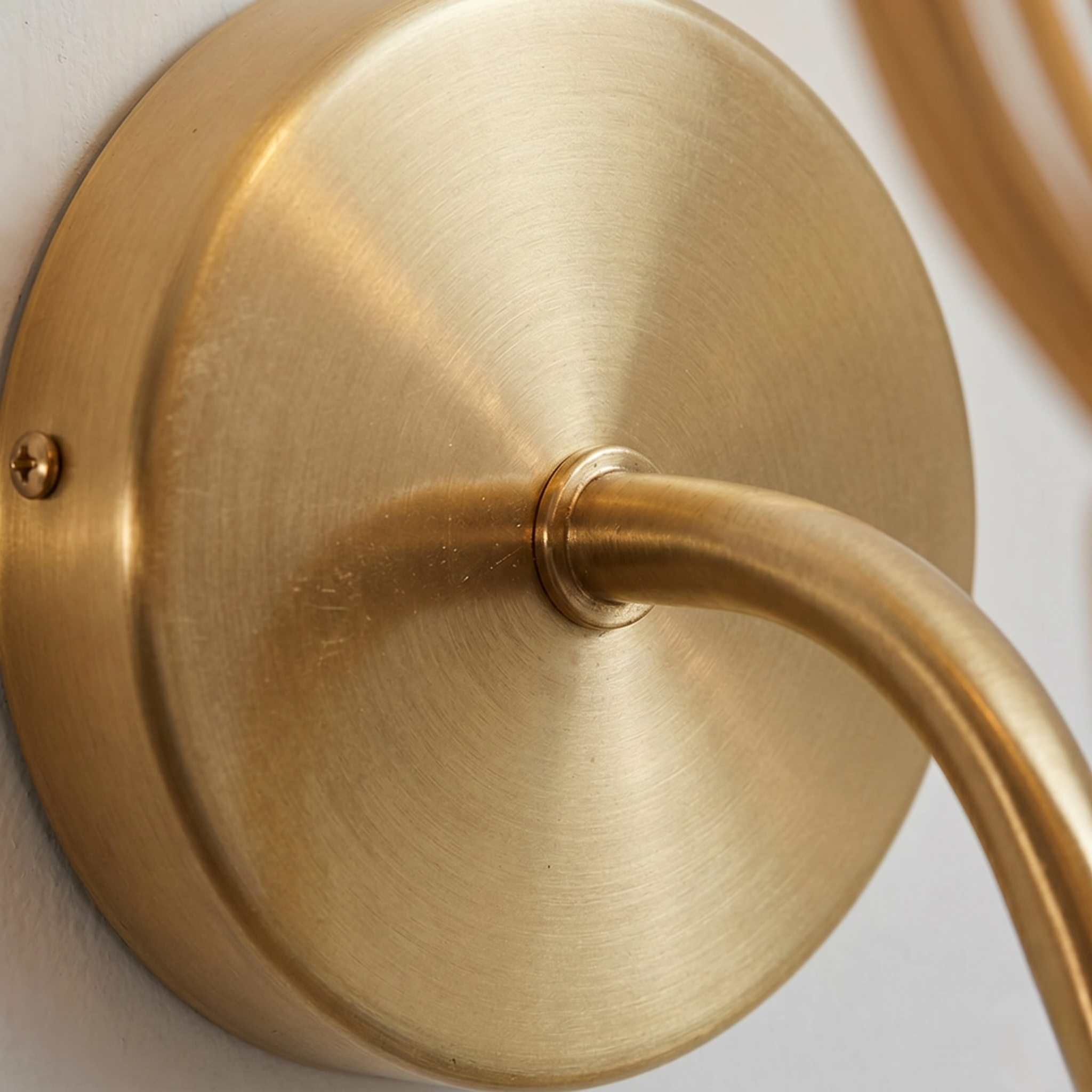 Bamboo Brass Wall Light view 8