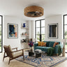 Bamboo Ceiling Fan
