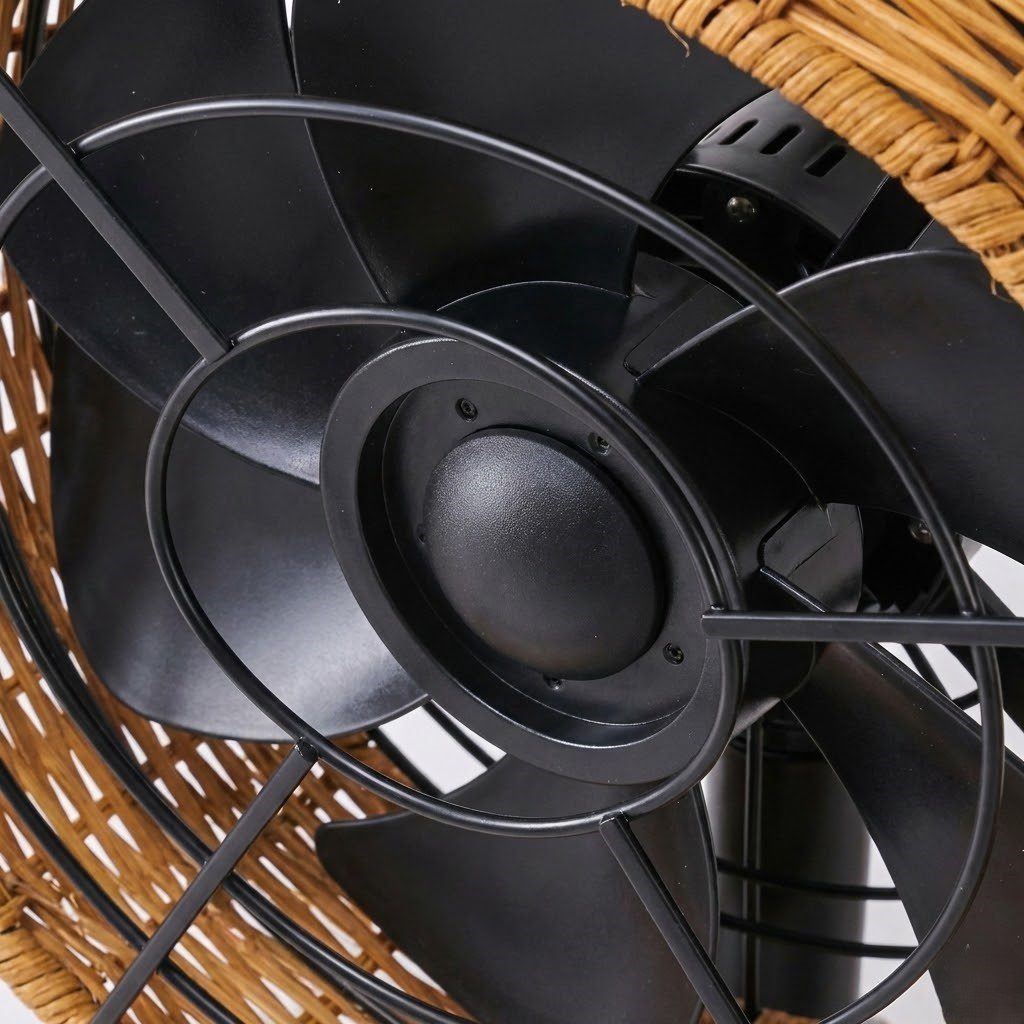 Bamboo Ceiling Fan view 3