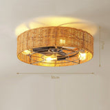 Bamboo Ceiling Fan view 6