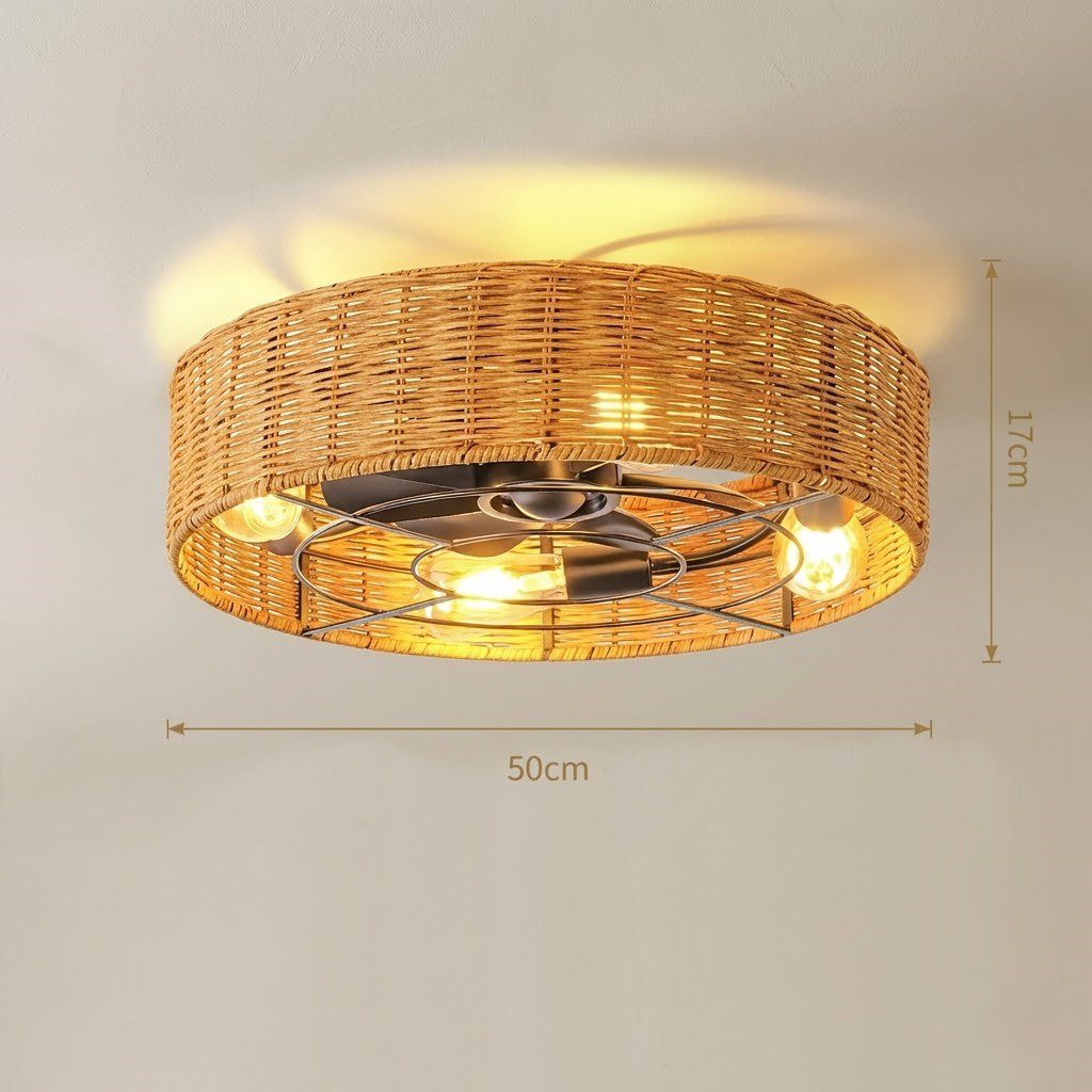 Bamboo Ceiling Fan view 6