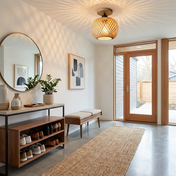 Bamboo Ceiling Light