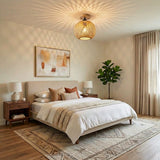 Bamboo Ceiling Light view 2