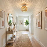 Bamboo Ceiling Light view 3