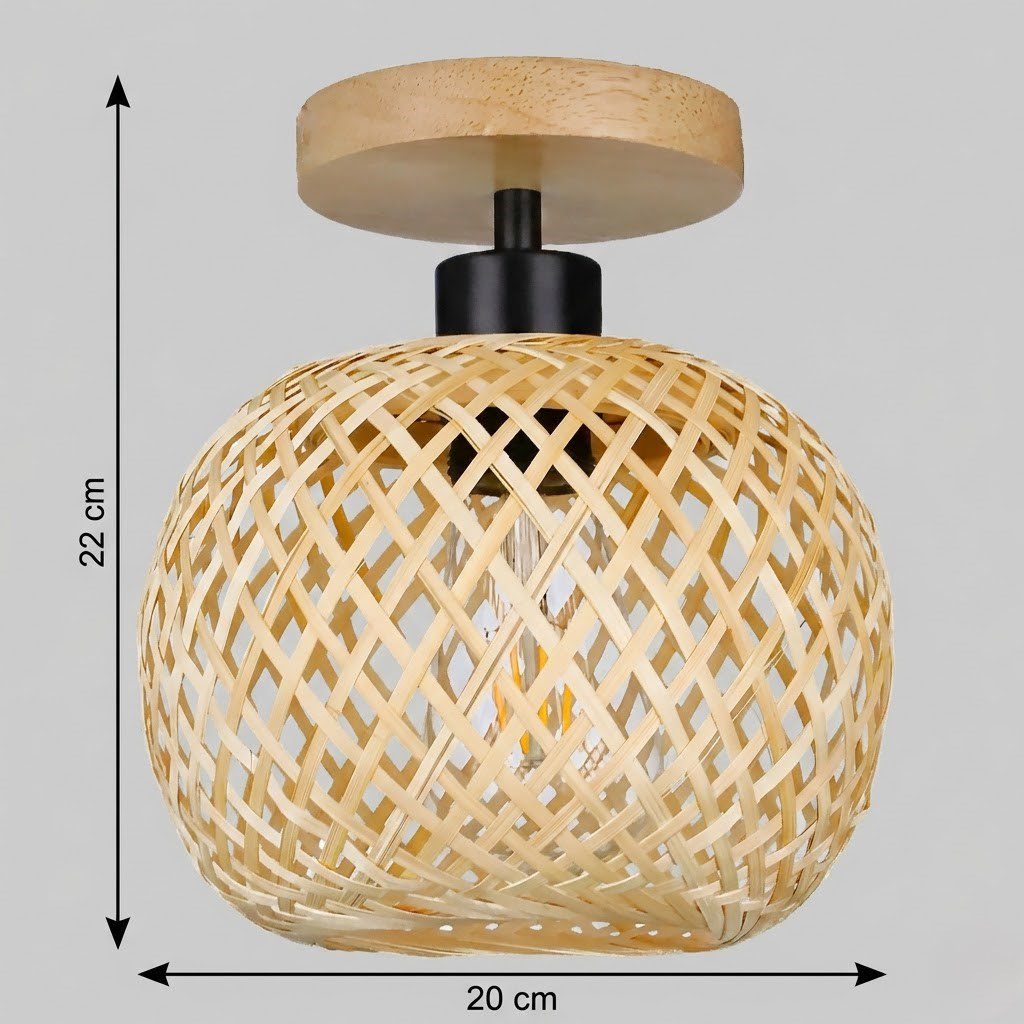 Bamboo Ceiling Light view 8
