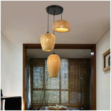 Bamboo Cluster Pendant Light view 3