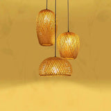 Bamboo Cluster Pendant Light view 6