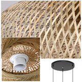 Bamboo Cluster Pendant Light view 8