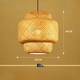 Bamboo Hanging Lantern view 3