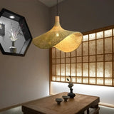 Bamboo Hat Pendant Light view 10