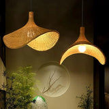 Bamboo Hat Pendant Light view 12