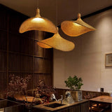 Bamboo Hat Pendant Light view 13