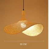 Bamboo Hat Pendant Light view 2