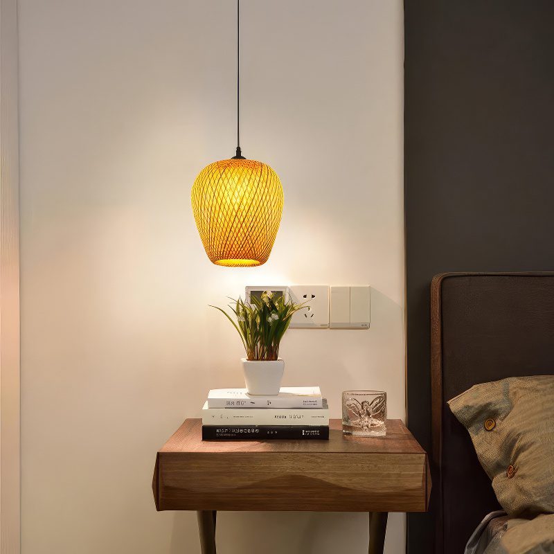 Bamboo Lamp Shade view 3
