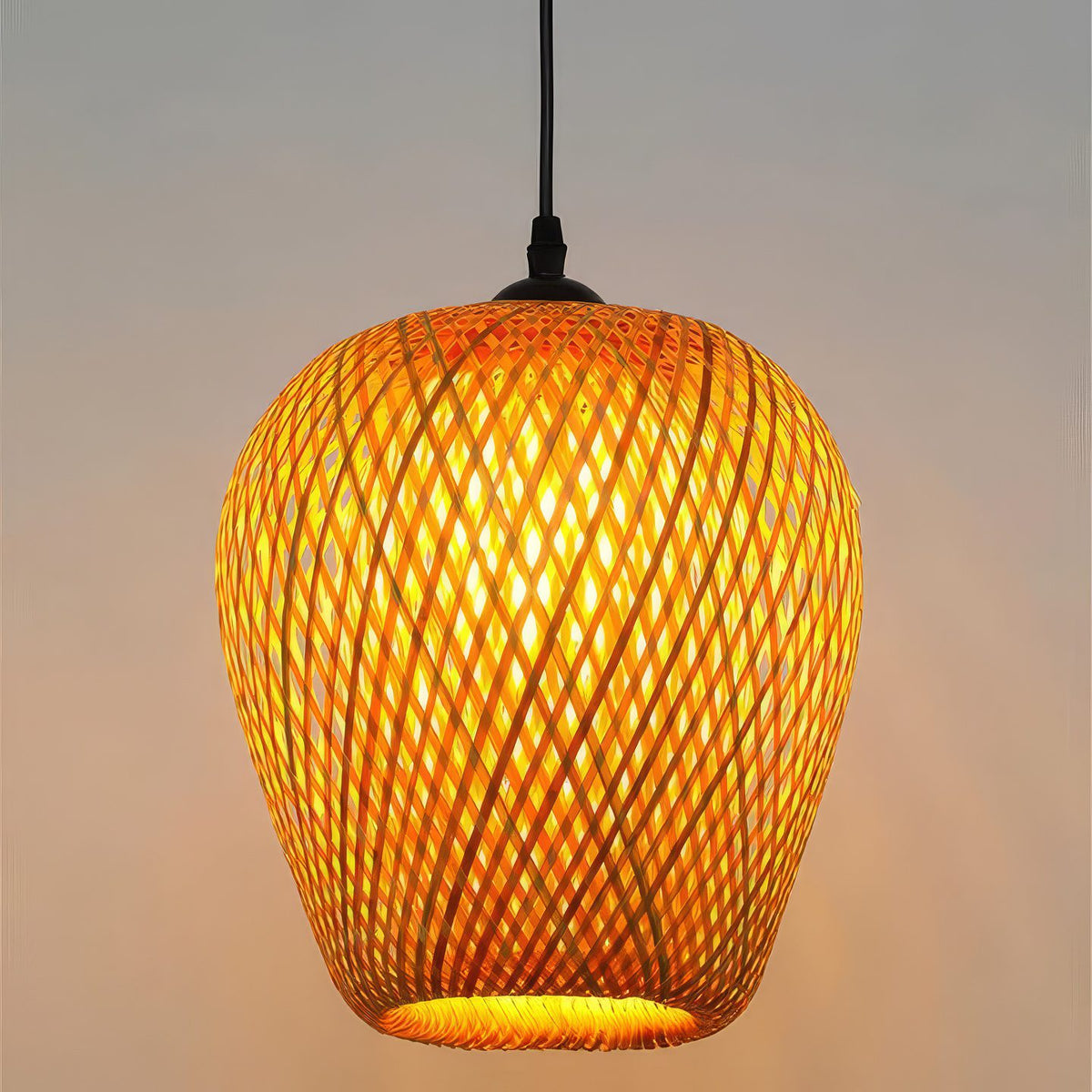 Bamboo Lamp Shade - image 5