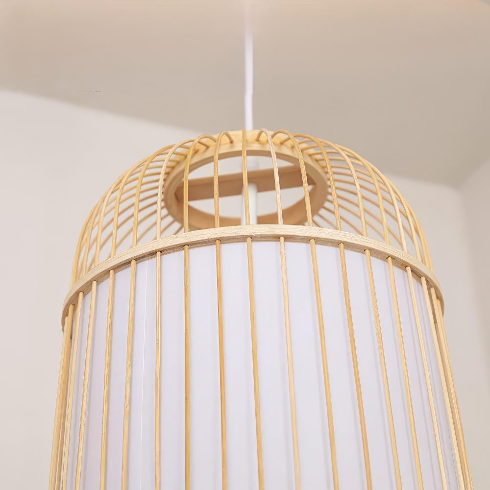 Bamboo Lantern Pendant Light view 10