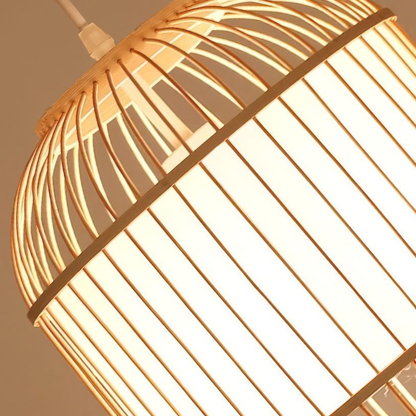 Bamboo Lantern Pendant Light view 11
