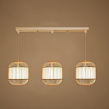 Bamboo Lantern Pendant Light view 2