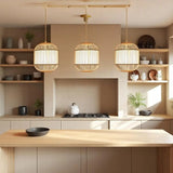 Bamboo Lantern Pendant Light view 3
