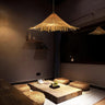 Bamboo Weave Pendant Light