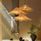 Bamboo Weave Pendant Light view 4