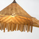 Bamboo Weave Pendant Light view 7