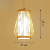 Bamboo Pendant Lamp view 2