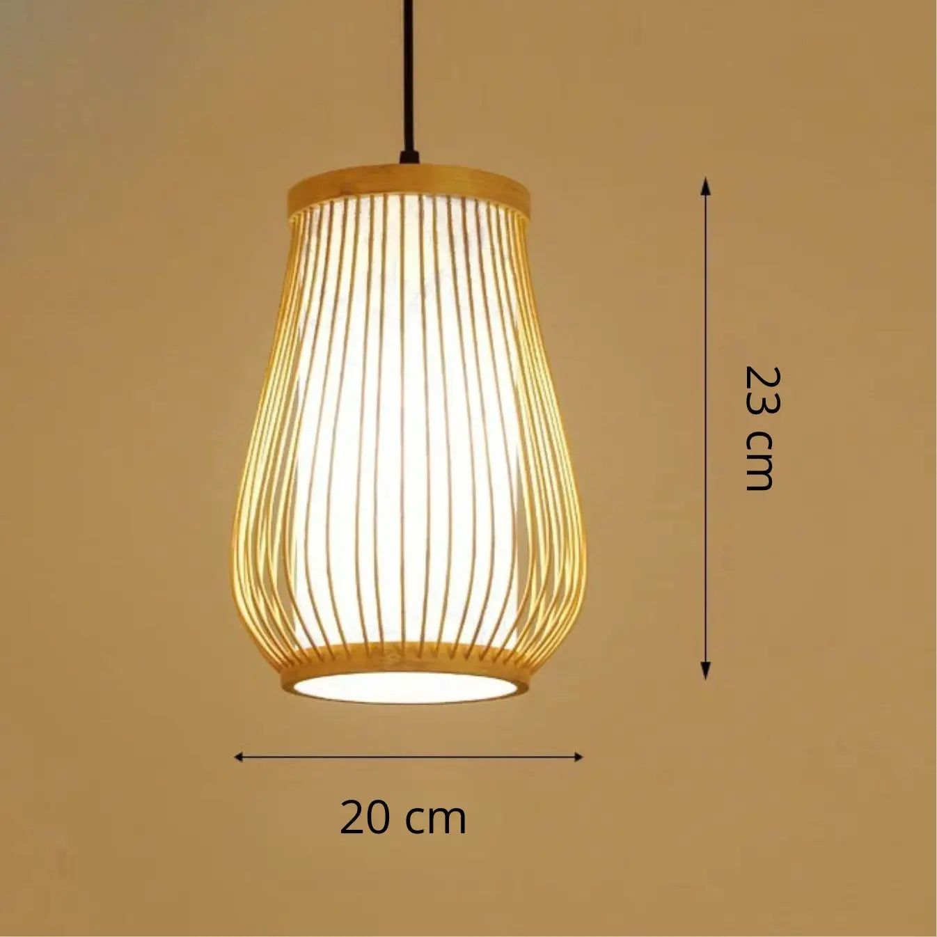 Bamboo Pendant Lamp view 4