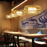 Bamboo Pendant Light view 2
