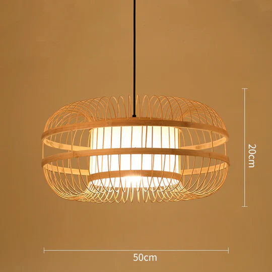 Bamboo Pendant Light view 6