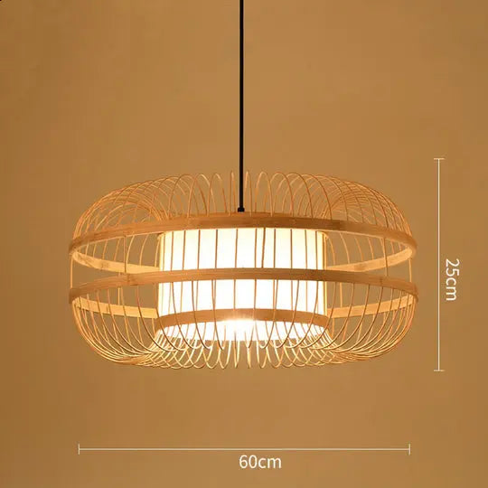 Bamboo Pendant Light view 7