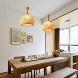 Garlic Bamboo Pendant Light view 5