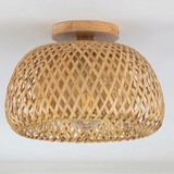 Bamboo Rattan Ceiling Light view 3