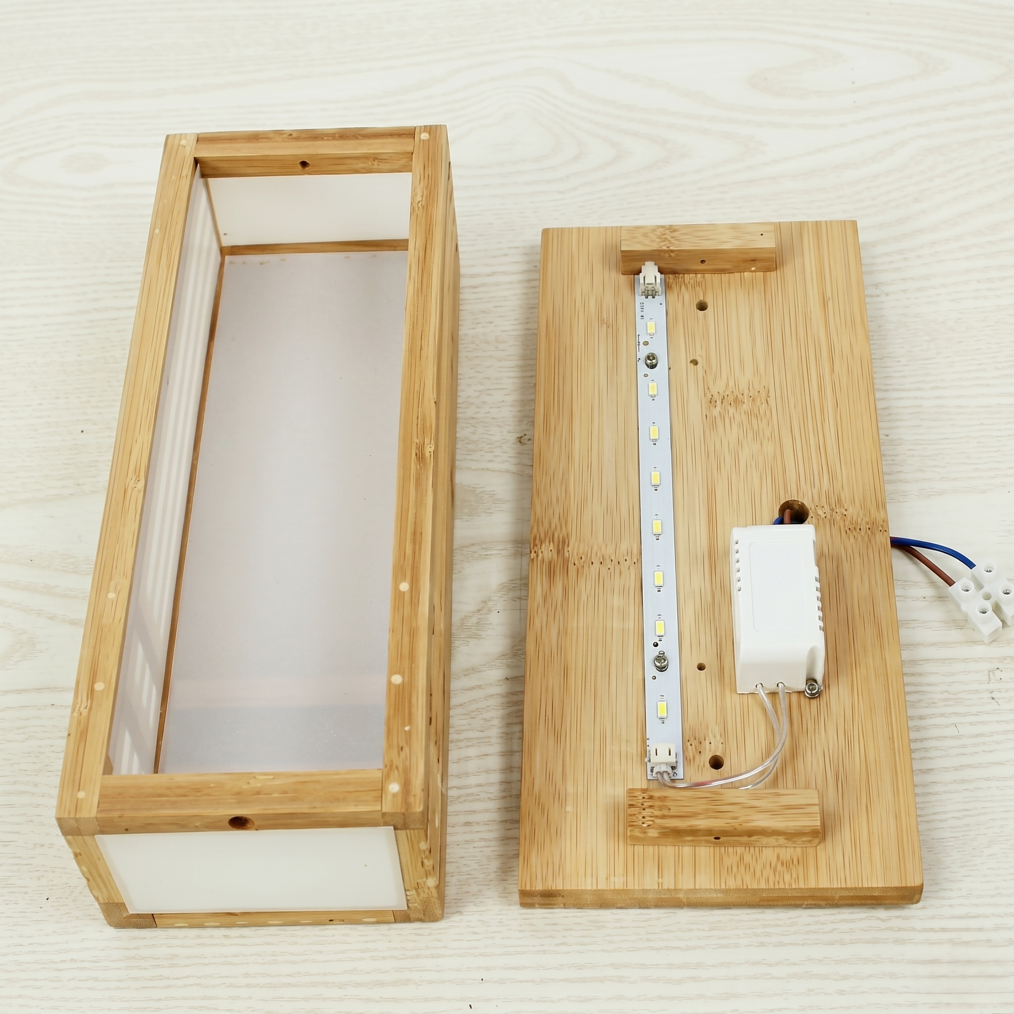 Bamboo Sconce Lighting view 5