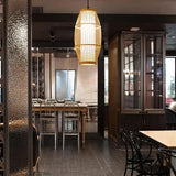 Bamboo Wicker Rattan Pendant Light view 4