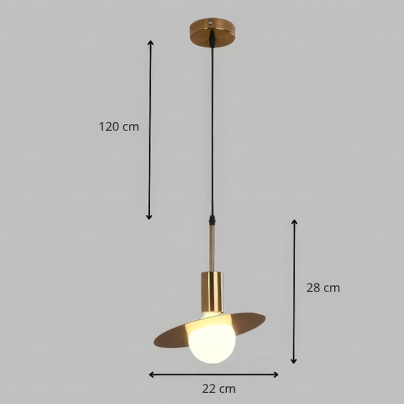 Bare Bulb Pendant Light view 4