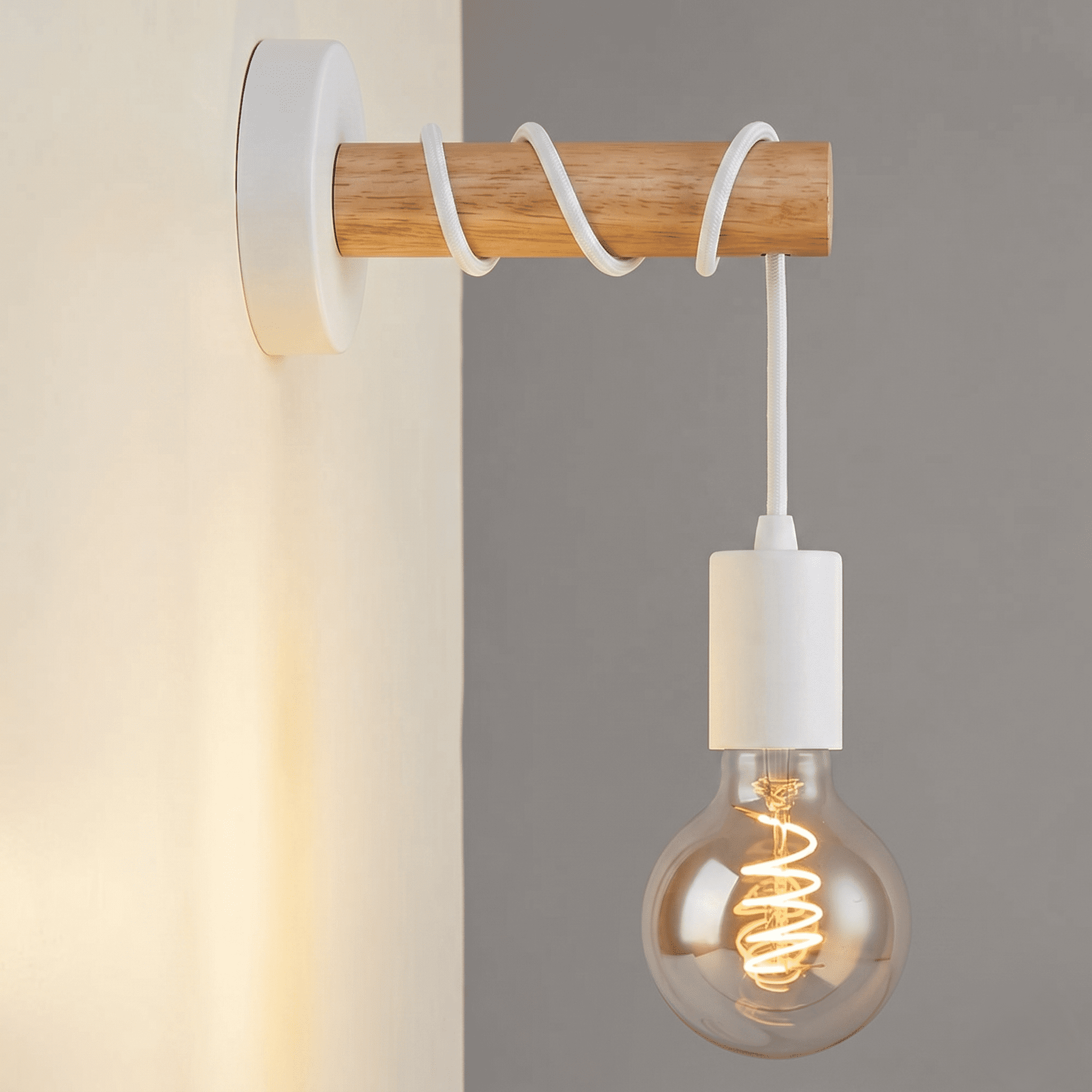 Bare Bulb Wall Light view 1