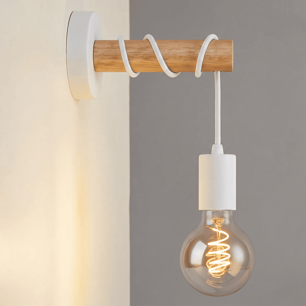 Bare Bulb Wall Light