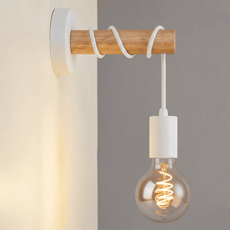 Bare Bulb Wall Light