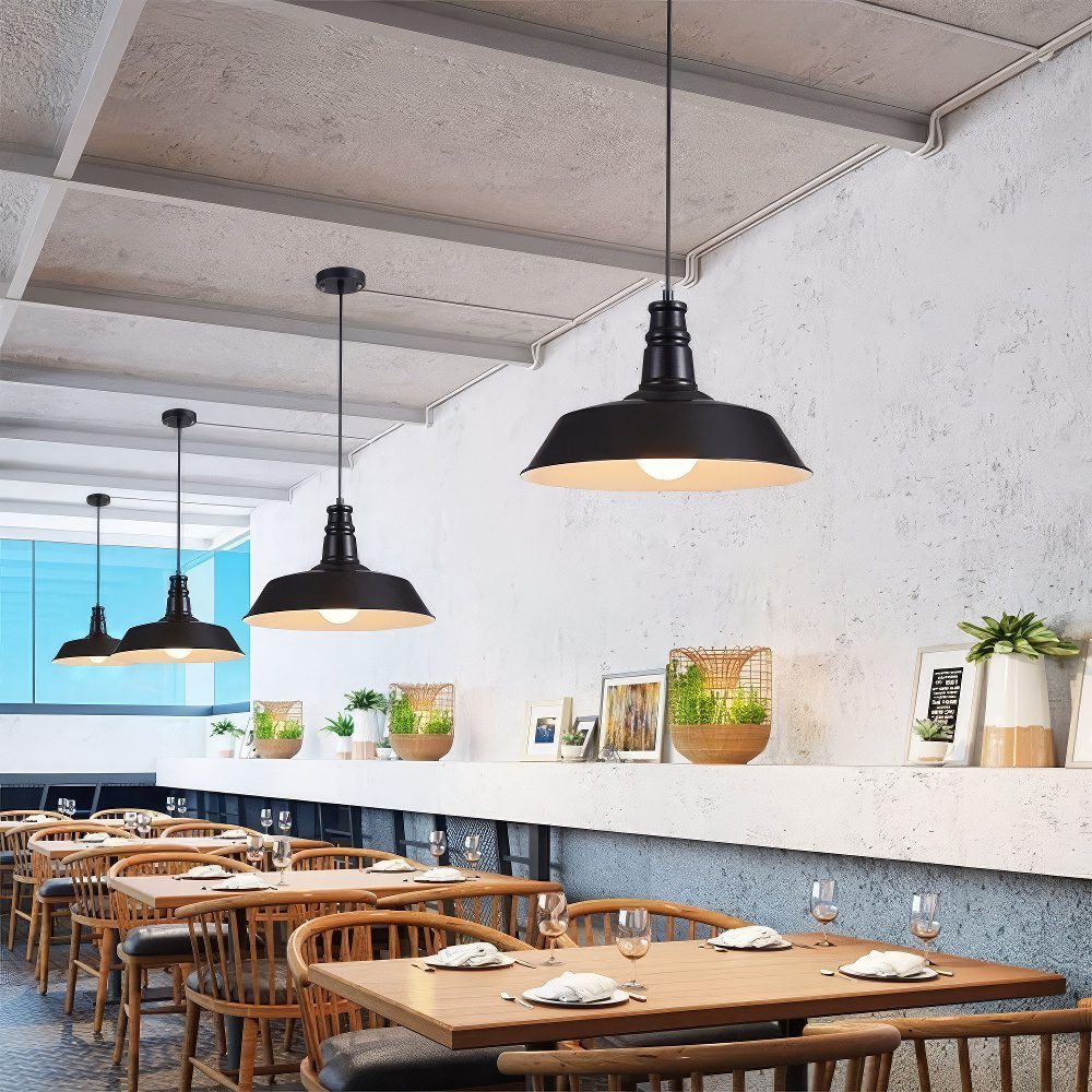 Barn Style Pendant Light view 3
