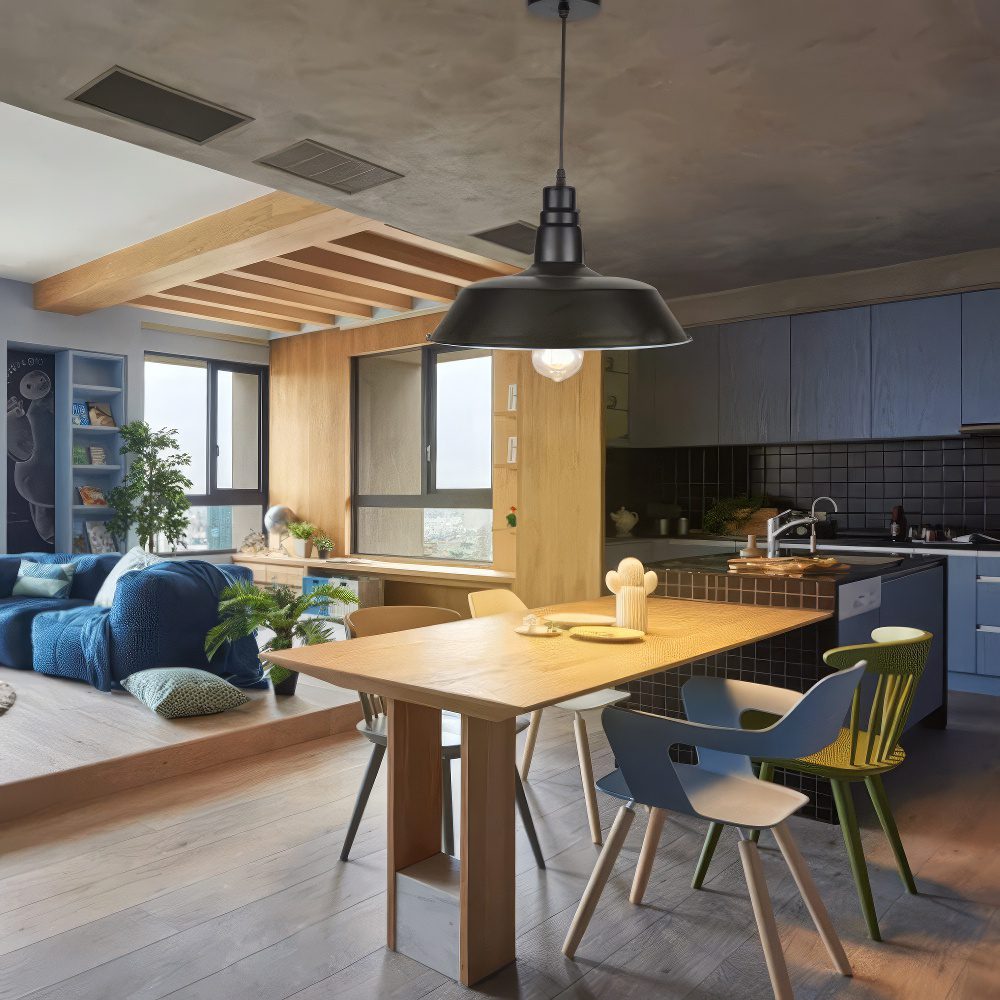 Barn Style Pendant Light view 4