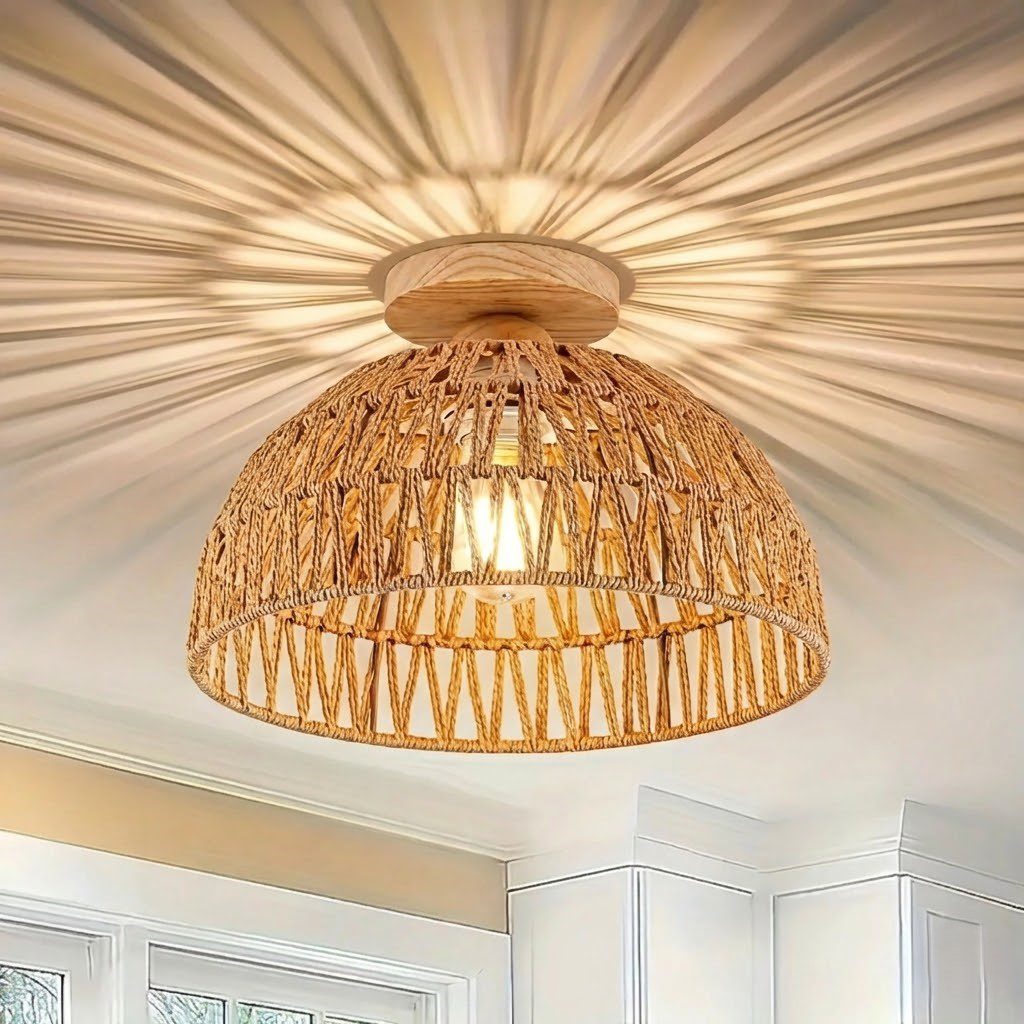 Basket Flush Mount Light view 2