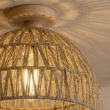 Basket Flush Mount Light view 4