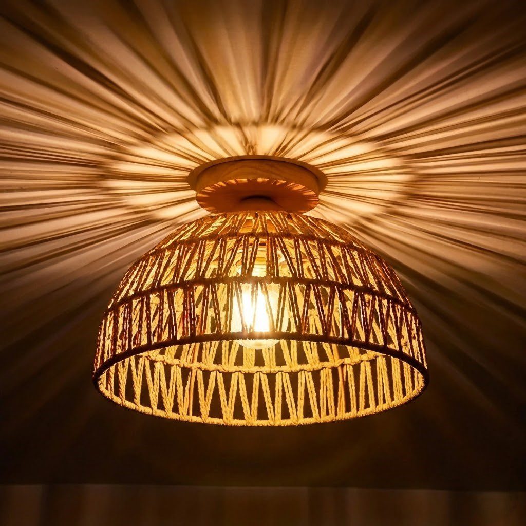 Basket Flush Mount Light view 6
