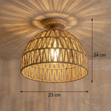 Basket Flush Mount Light view 9