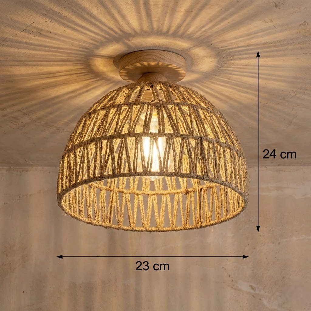 Basket Flush Mount Light view 9
