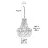 Beaded Chandelier Large view 11