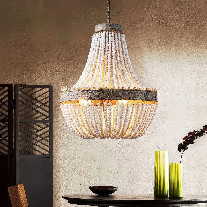 Beaded Chandelier Large view 4